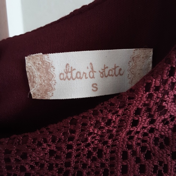 Altar'd State • High-Neck • Lace • Skater Dress - Picture 5 of 6